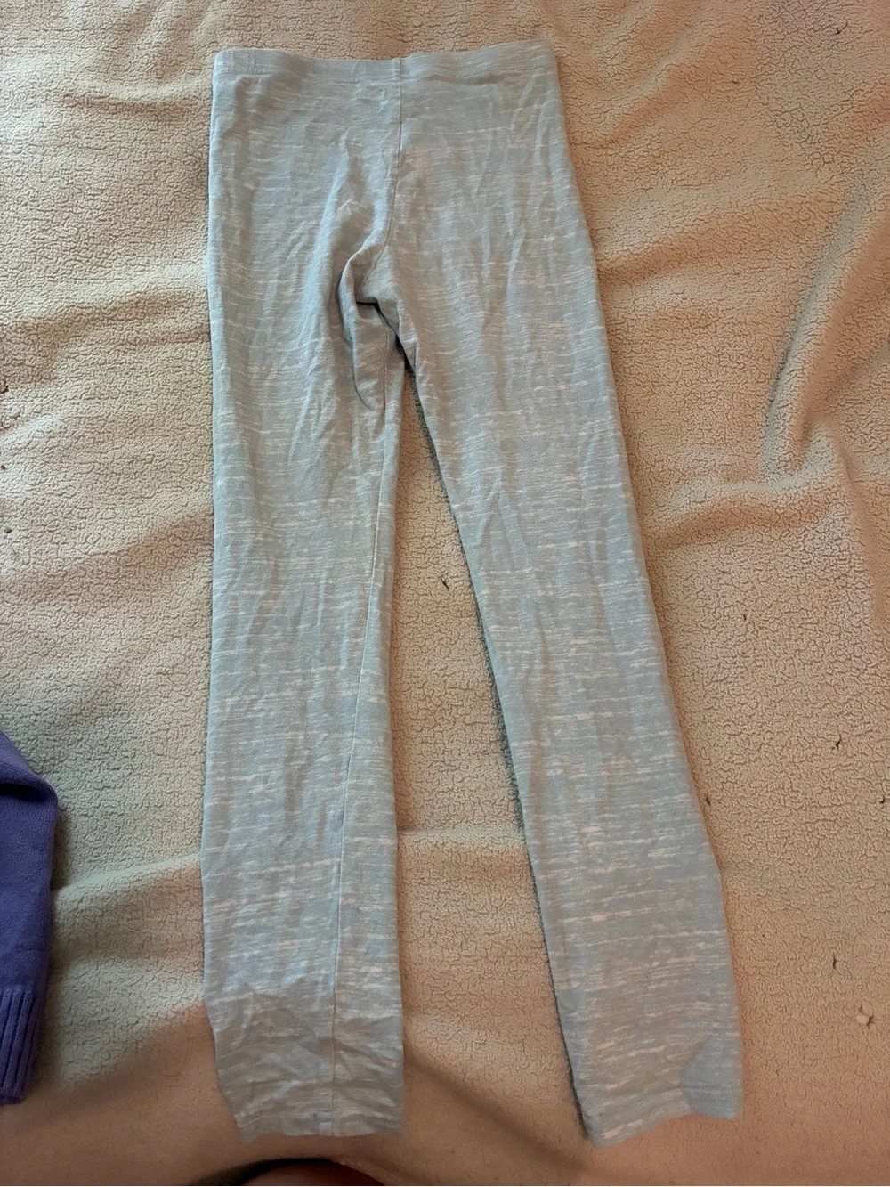 Old Navy Blue Heathered Stretch Leggings